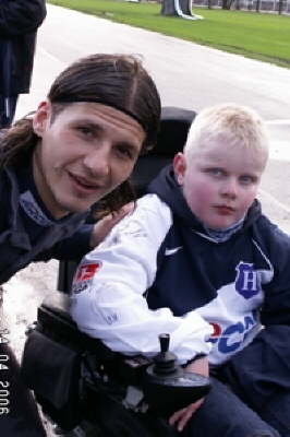 Yannik bei Hertha